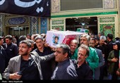 تشییع پیکر 4 شهید حملات رژیم صهیونیستی در مشهد