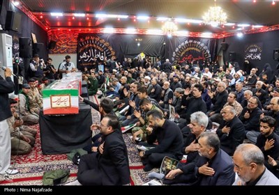 تشییع پیکر 4 شهید حملات رژیم صهیونیستی در مشهد