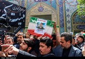 تشییع پیکر 4 شهید حملات رژیم صهیونیستی در مشهد