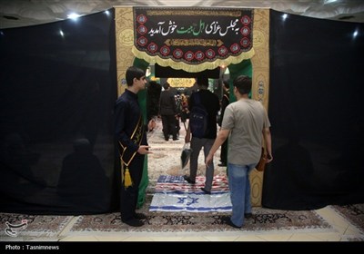عزاداری نوجوانان فاطمی در ماه محرم