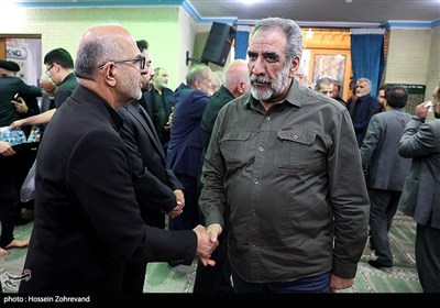 حضور سردار عباسعلی محمدیان فرمانده انتظامی تهران بزرگ در مراسم بزرگداشت شهید سرلشکر محرابی