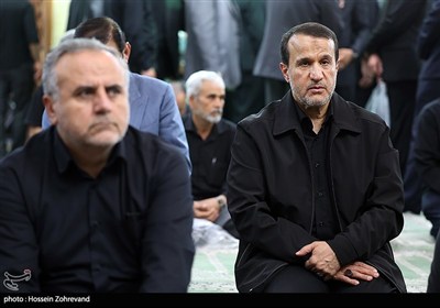 حضور سردار بهمن کارگر رئیس بنیاد حفظ و نشر آثار دفاع مقدس در مراسم بزرگداشت شهید سرلشکر محرابی