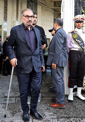 حضور علی شمخانی در مراسم بزرگداشت شهید سرلشکر محرابی