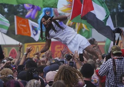 گروه،انگليس،موسيقي،ويلان،باب،فلسطين،جشنواره،اجراي
