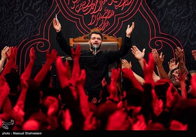 عزاداری شب پنجم محرم در امامزاده قاضی الصابر