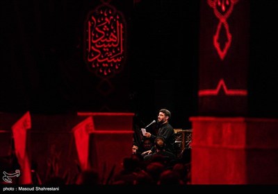 عزاداری شب پنجم محرم در امامزاده قاضی الصابر