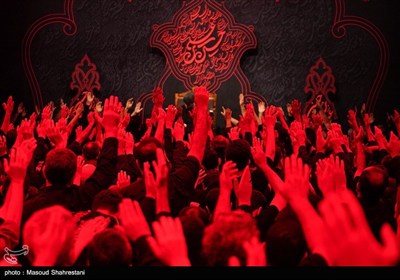 عزاداری شب پنجم محرم در امامزاده قاضی الصابر