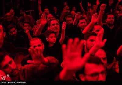 عزاداری شب پنجم محرم در امامزاده قاضی الصابر