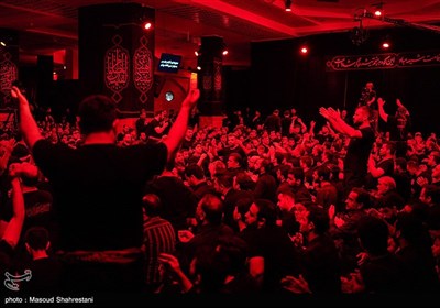 عزاداری شب پنجم محرم در امامزاده قاضی الصابر