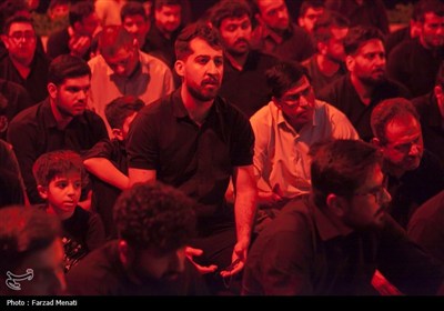 عزادری شب پنجم محرم در کرمانشاه