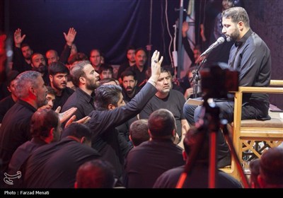 عزادری شب پنجم محرم در کرمانشاه