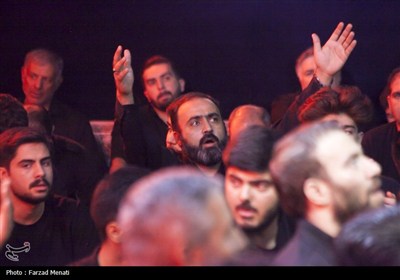 عزادری شب پنجم محرم در کرمانشاه