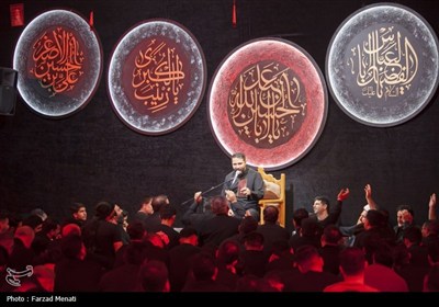 عزادری شب پنجم محرم در کرمانشاه