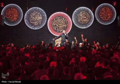 عزادری شب پنجم محرم در کرمانشاه