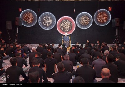 عزادری شب پنجم محرم در کرمانشاه