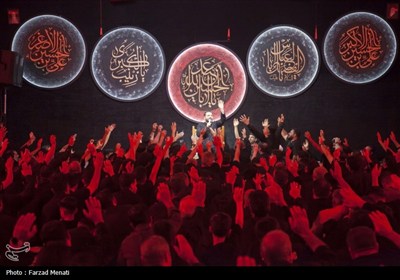 عزادری شب پنجم محرم در کرمانشاه