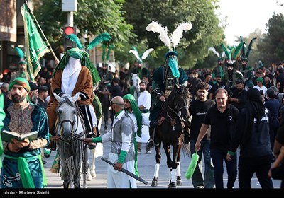 کاروان نمادین کربلا -مبارکه اصفهان