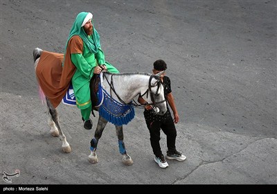 کاروان نمادین کربلا -مبارکه اصفهان