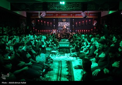 مراسم عزاداری شب پنجم محرم در همدان