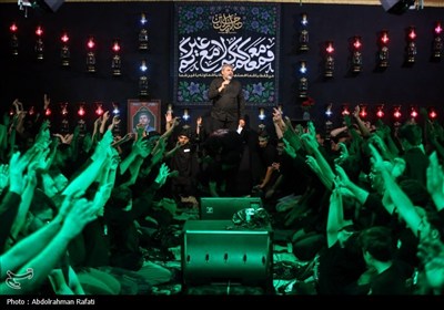مراسم عزاداری شب پنجم محرم در همدان
