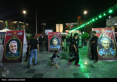 مراسم عزاداری شب پنجم محرم در همدان