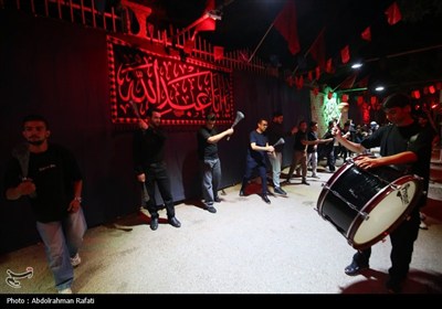 مراسم عزاداری شب پنجم محرم در همدان