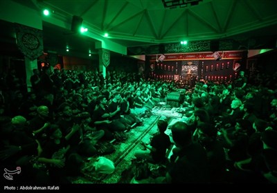 مراسم عزاداری شب پنجم محرم در همدان