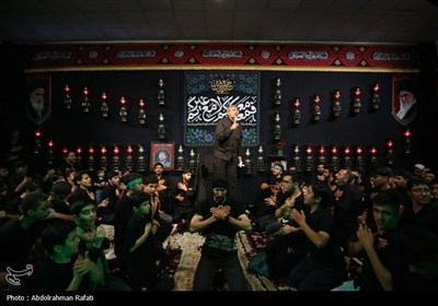 مراسم عزاداری شب پنجم محرم در همدان