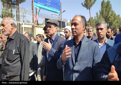 تشییع پیکر شهید اقتدار اسماعیل نادی در سربیشه