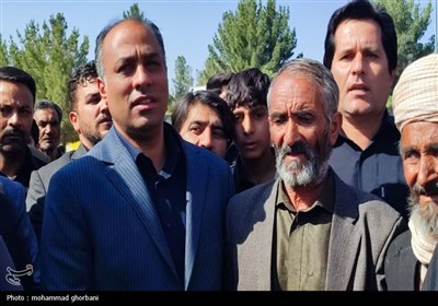 تشییع پیکر شهید اقتدار اسماعیل نادی در سربیشه