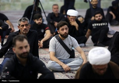 عزاداری عرب زبانان در حرم حضرت معصومه(س)