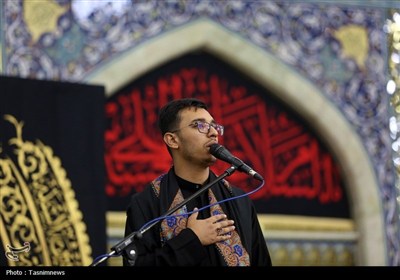 عزاداری عرب زبانان در حرم حضرت معصومه(س)