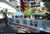 مراسم گرامیداشت دانشمندان هسته‌ای در دانشگاه شهید بهشتی