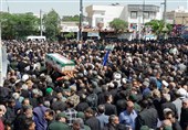 شهید حمله رژیم صهیونیستی در بردسکن به خاک سپرده شد+تصویر