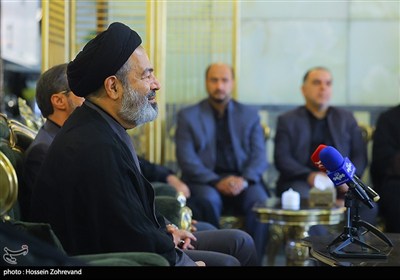 حجت الاسلام و المسلمین سید عبدالفتاح نواب نماینده ولی فقیه و سرپرست حجاج ایرانی
