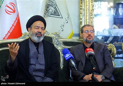 حجت الاسلام و المسلمین سید عبدالفتاح نواب نماینده ولی فقیه و سرپرست حجاج ایرانی