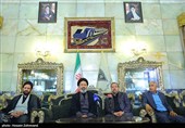استقبال از سرپرست حجاج ایرانی در ایستگاه راه آهن تهران