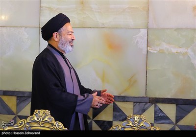 حجت الاسلام و المسلمین سید عبدالفتاح نواب نماینده ولی فقیه و سرپرست حجاج ایرانی