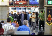 استقبال از سرپرست حجاج ایرانی در ایستگاه راه آهن تهران