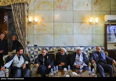 استقبال از سرپرست حجاج ایرانی در ایستگاه راه آهن تهران