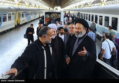 حجت الاسلام و المسلمین سید عبدالفتاح نواب نماینده ولی فقیه و سرپرست حجاج ایرانی