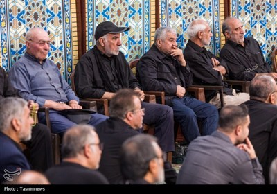 مراسم ختم سرلشکر شهید امیرعلی حاجی‌زاده