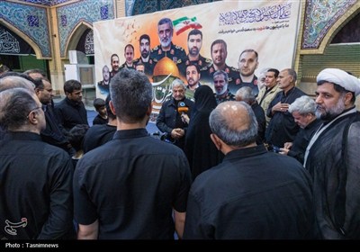 مراسم ختم سرلشکر شهید امیرعلی حاجی‌زاده