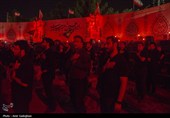 مراسم عزاداری شب ششم محرم در هیئت رهپویان وصال شیراز