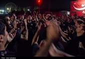 مراسم عزاداری شب ششم محرم در هیئت رهپویان وصال شیراز