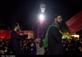مراسم عزاداری شب ششم محرم در هیئت رهپویان وصال شیراز