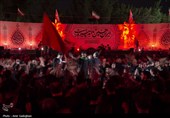 مراسم عزاداری شب ششم محرم در هیئت رهپویان وصال شیراز