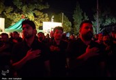 مراسم عزاداری شب ششم محرم در هیئت رهپویان وصال شیراز