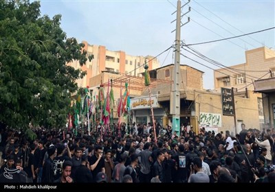 آیین سنتی علم گردانی در میناب