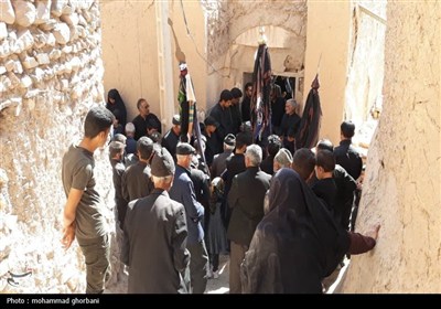 آیین‌های عاشورایی در روستای بیدسک خراسان جنوبی